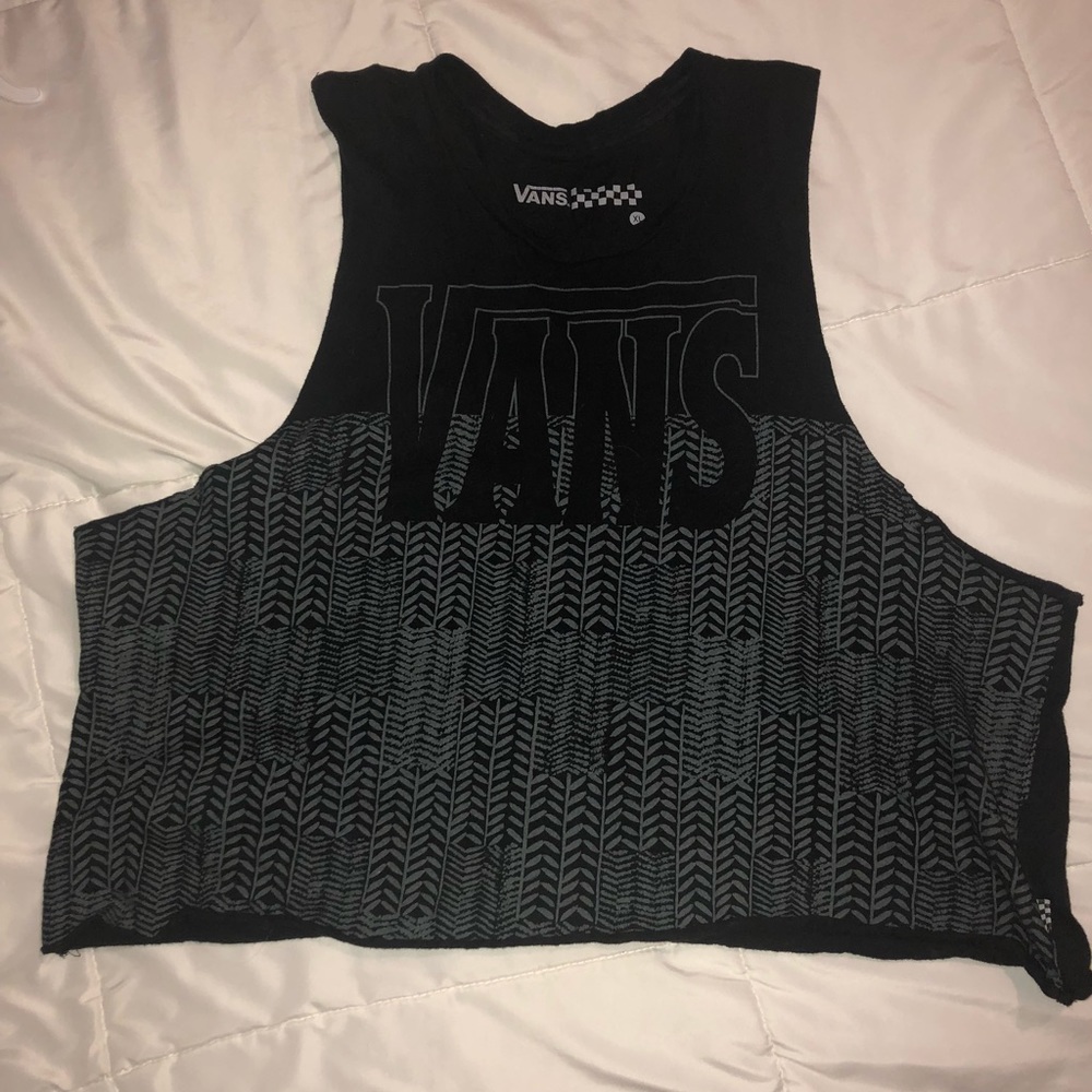 Sleeveless Vans T-Shirt.